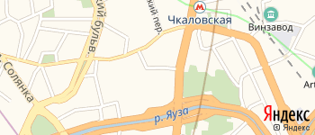 переулок Обуха на Яндекс карте