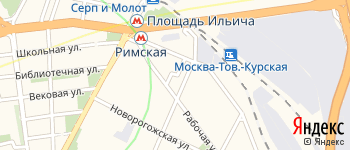 переулок Рабочий 1-й на Яндекс карте