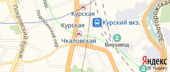 переулок Сыромятнический 1-й на Яндекс карте