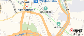 переулок Сыромятнический 3-й на Яндекс карте