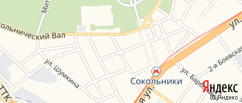 Песочный переулок на Яндекс карте