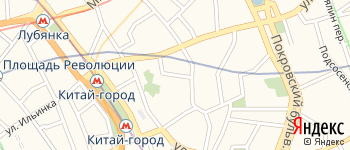 Петроверигский переулок на Яндекс карте