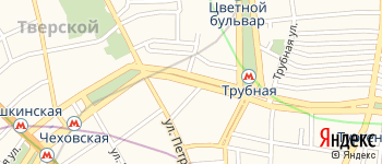 Петровский бульвар на Яндекс карте