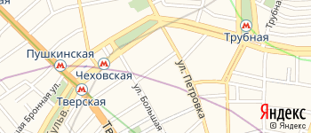 Петровский переулок на Яндекс карте
