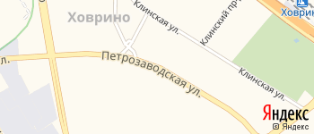 Петрозаводская улица на Яндекс карте