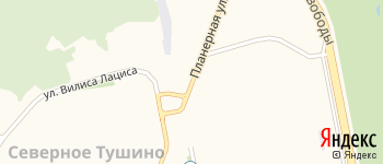 Планерная улица на Яндекс карте