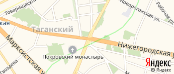 площадь Абельмановская Застава на Яндекс карте