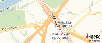 площадь Гагарина на Яндекс карте