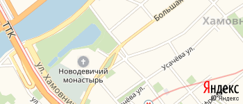 площадь Новодевичьего Монастыря на Яндекс карте