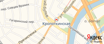 площадь Пречистенские Ворота на Яндекс карте