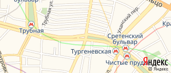 площадь Сретенские Ворота на Яндекс карте