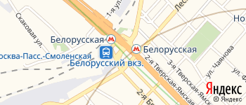 площадь Тверская Застава на Яндекс карте