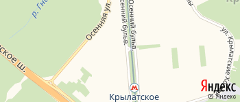 площадь Защитников Неба на Яндекс карте