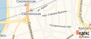 Плотников переулок на Яндекс карте