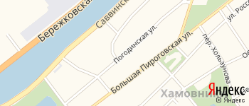 Погодинская улица на Яндекс карте