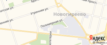 Полимерная улица на Яндекс карте
