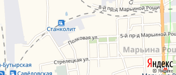 Полковая улица на Яндекс карте