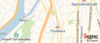 Полянский переулок на Яндекс карте