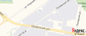 Полярный проезд на Яндекс карте