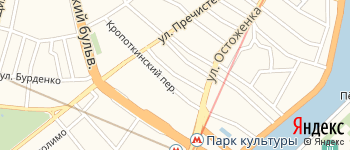 Померанцев переулок на Яндекс карте