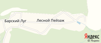 посёлок Лесной на Яндекс карте