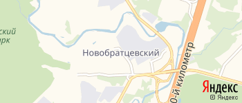 посёлок Новобратцевский на Яндекс карте