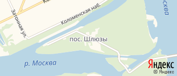 посёлок Шлюзы на Яндекс карте