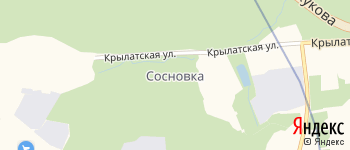 посёлок Сосновка на Яндекс карте
