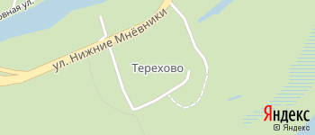 посёлок Терехово на Яндекс карте