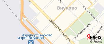 посёлок Внуково на Яндекс карте