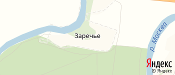 посёлок Заречье на Яндекс карте