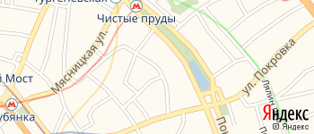 Потаповский переулок на Яндекс карте