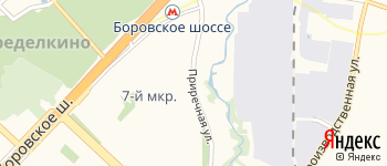 Приречная улица на Яндекс карте