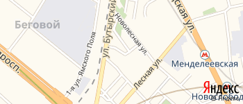 Приютский переулок на Яндекс карте