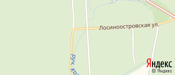 проезд Белокаменный 1-й на Яндекс карте