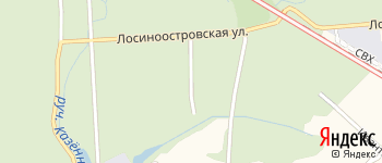 проезд Белокаменный 2-й на Яндекс карте