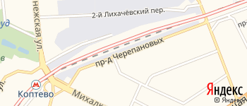 проезд Черепановых на Яндекс карте
