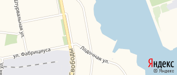 проезд Досфлота на Яндекс карте