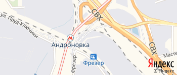 проезд Фрезер на Яндекс карте