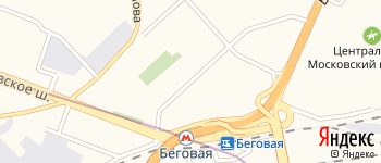 проезд Хорошёвский 1-й на Яндекс карте