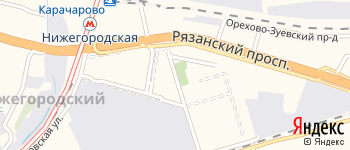проезд Карачаровский 1-й на Яндекс карте