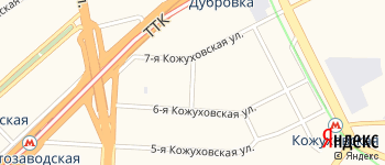 проезд Кожуховский 3-й на Яндекс карте