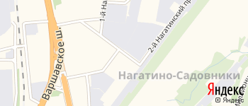 проезд Нагатинский 2-й на Яндекс карте