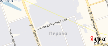 проезд Перова Поля 2-й на Яндекс карте