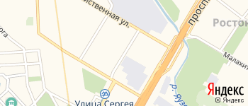 проезд Сельскохозяйственный 1-й на Яндекс карте