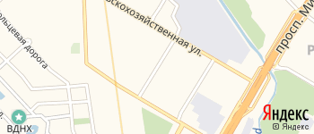 проезд Сельскохозяйственный 2-й на Яндекс карте