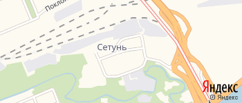 проезд Сетуньский 3-й на Яндекс карте