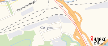 проезд Сетуньский 4-й на Яндекс карте