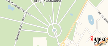 проезд Сокольнического Круга на Яндекс карте