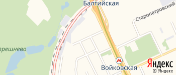 проезд Войковский 4-й на Яндекс карте